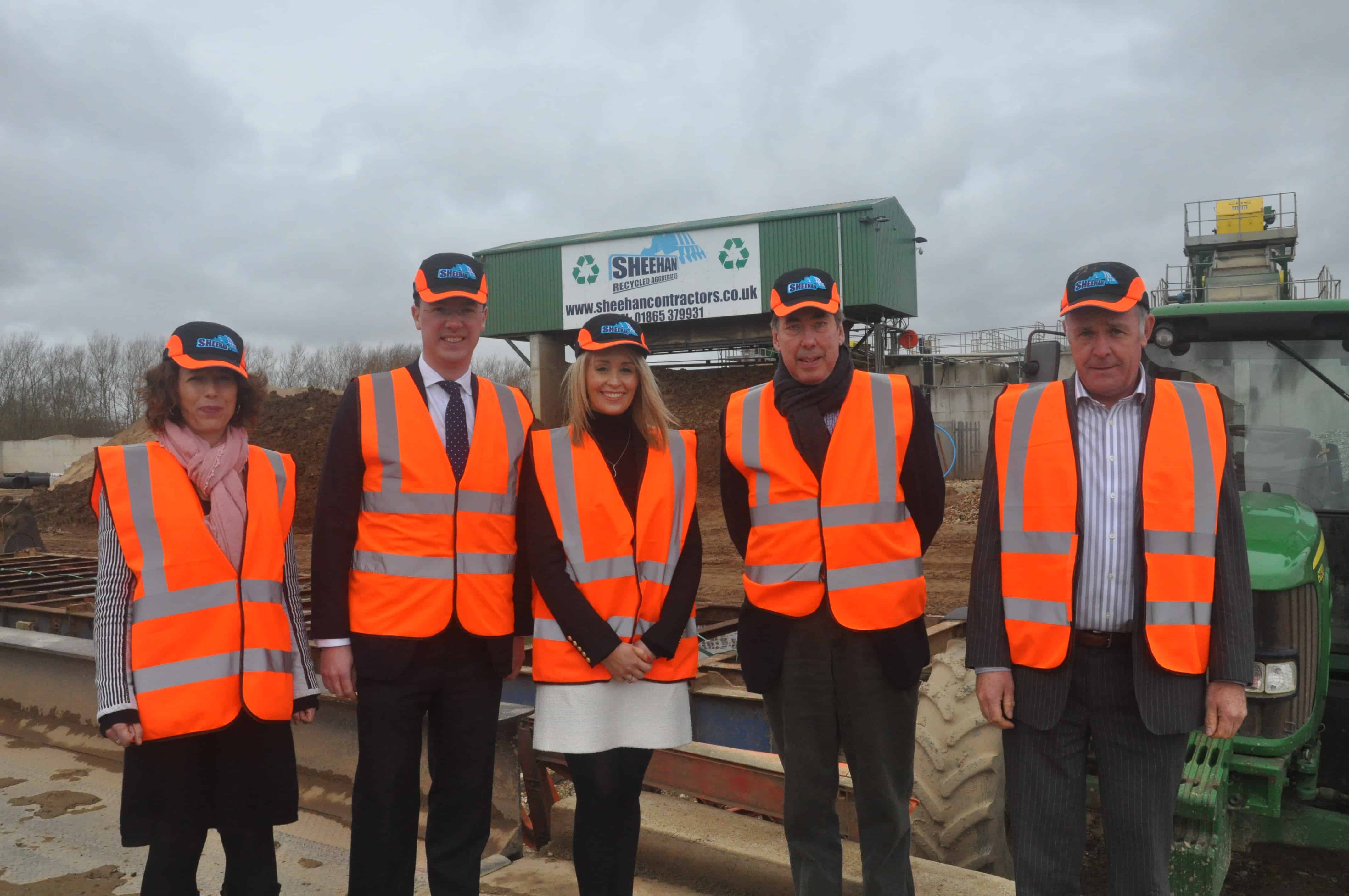 letsrecycle.com - MP visits Oxford recycling plant | Robert Courts