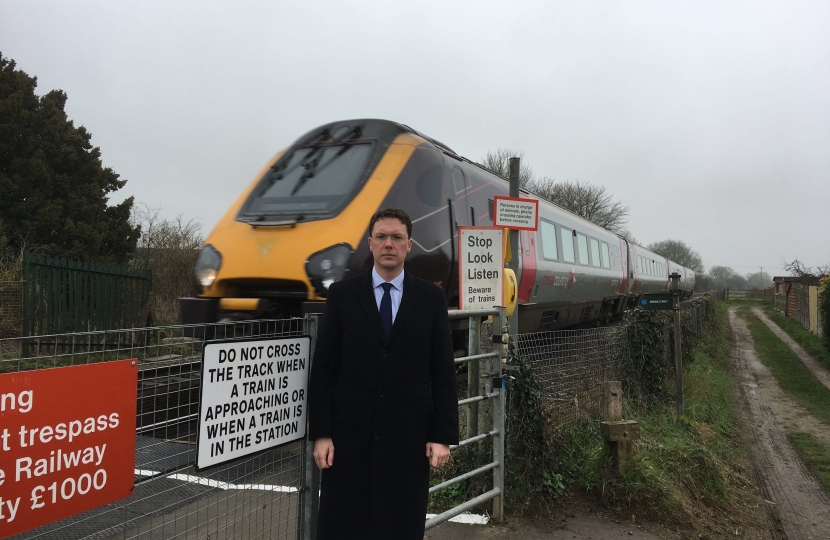 Robert Courts at the Tackley Crossing