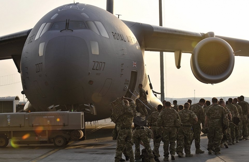 RAF Brize Norton C-17s