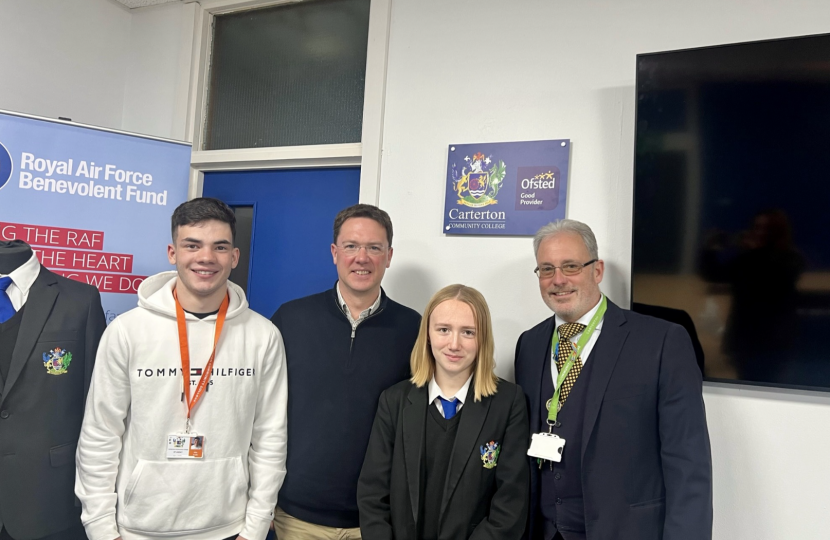 Visit to Carterton Community College 