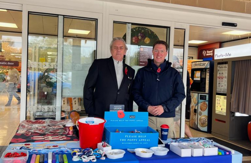 Volunteering in Witney for the Poppy Appeal