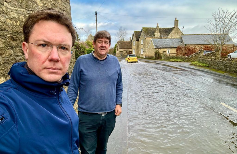 Flooding Clanfield 