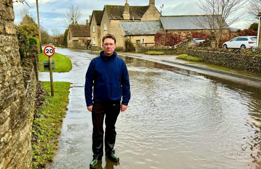 Flooding in Clanfield