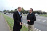 Robert Courts with Chris Grayling