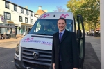 Robert Courts MP visiting West Oxfordshire Community Transport