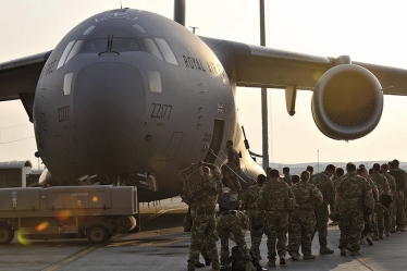 RAF Brize Norton C-17s