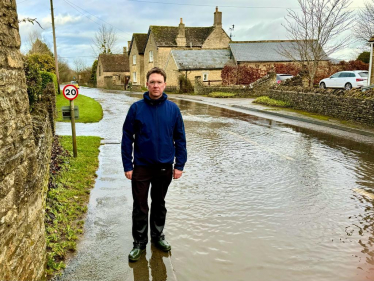 Flooding in Clanfield